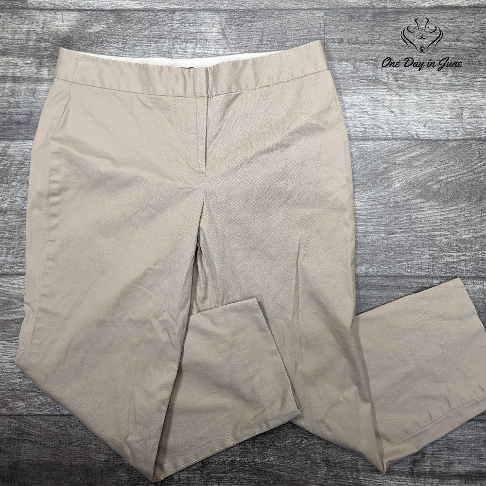 Talbots Tan Ankle Pants
